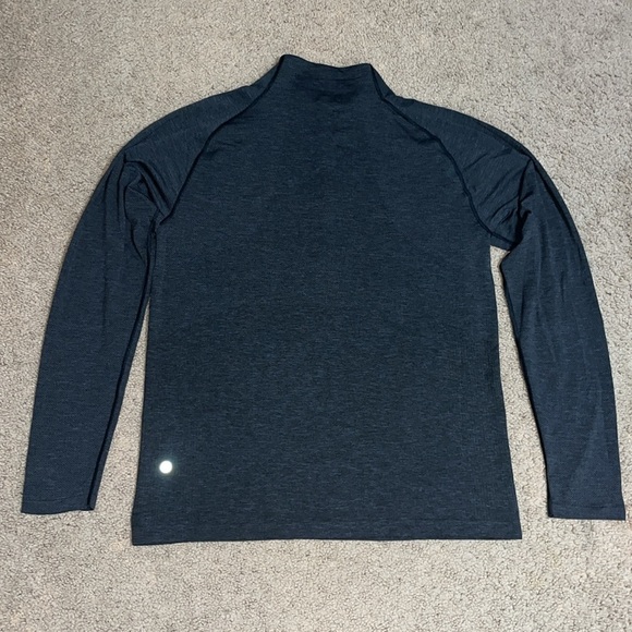 Lululemon Metal Vent Tech Half 1/2 Zip Jacket Deep Coal / Black XL - Picture 6 of 9